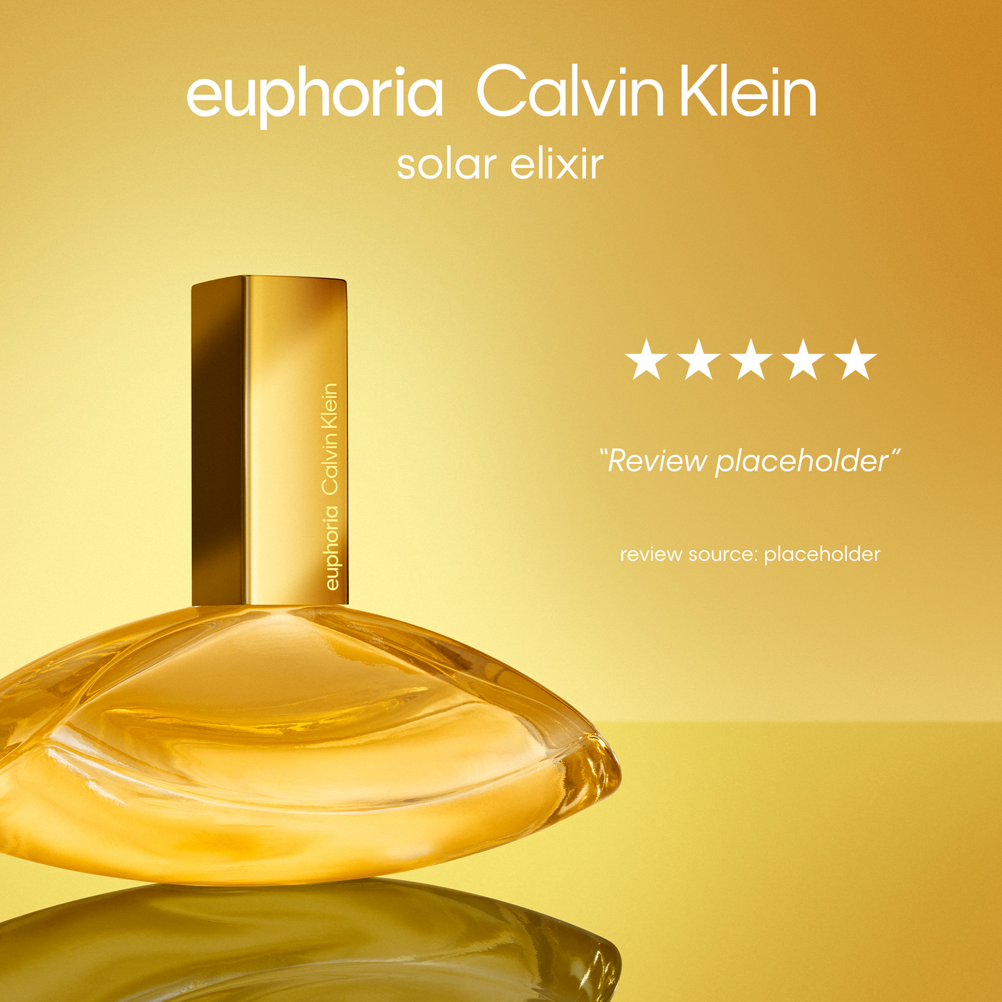 Euphoria Solar Elixir Parfum Intense