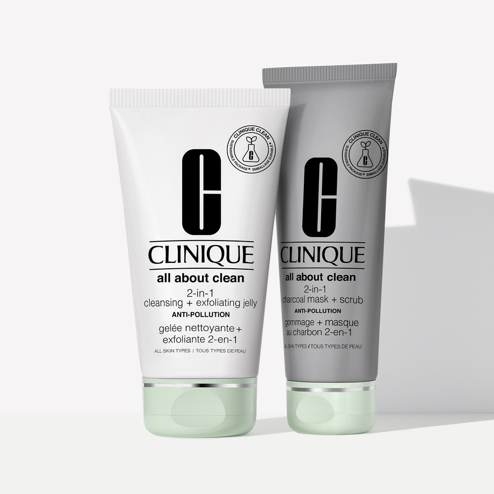 All About Clean Gelée Nettoyante + Exfoliante 2-en-1