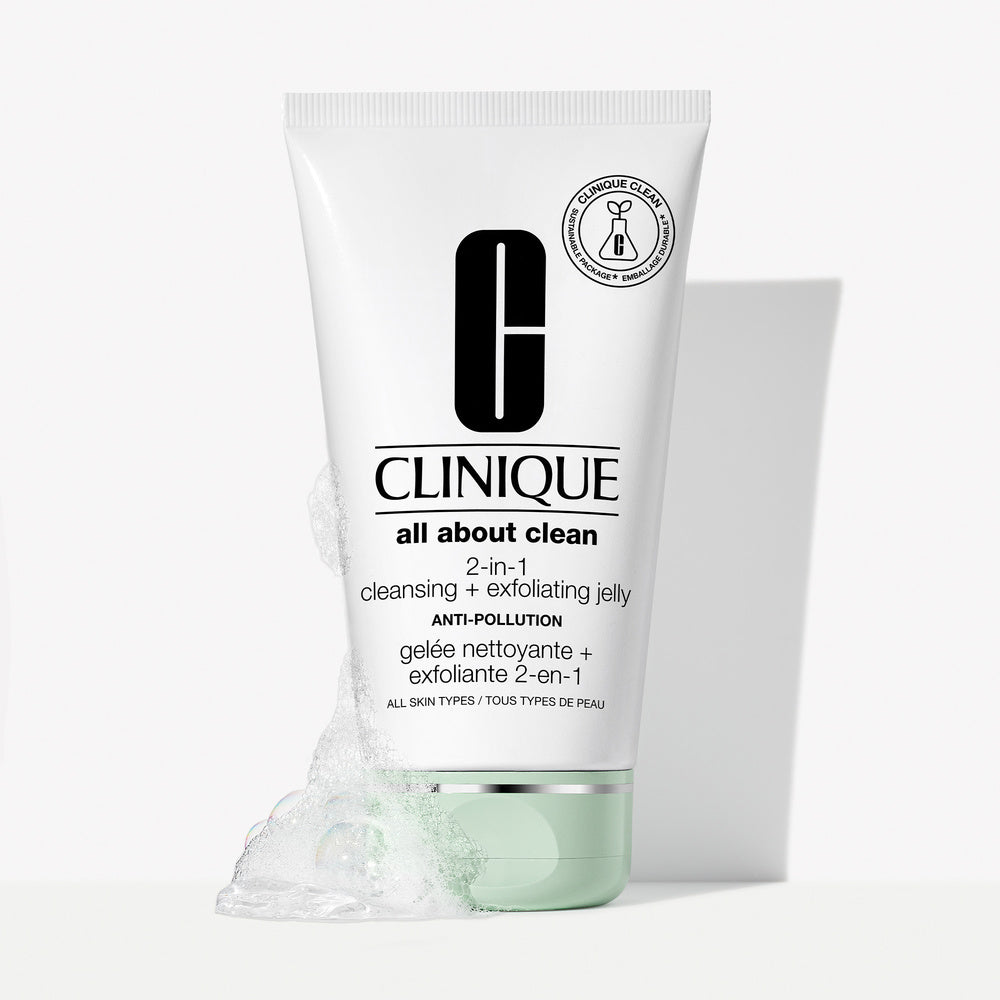 All About Clean Gelée Nettoyante + Exfoliante 2-en-1